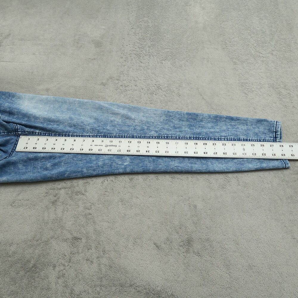 Vanilla Star Jeans Junior's Size 13 Blue Mid-Rise Skinny Pants 28" Inseam - Picture 14 of 14